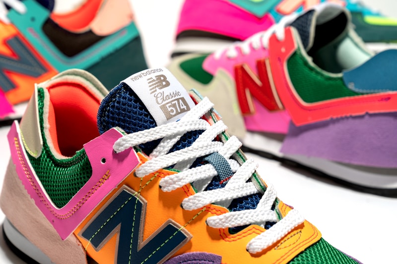 jaden smith new balance 574 sustainable multi color official release date info photos price store list buying guide