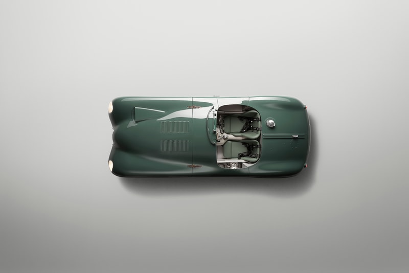 Jaguar Classic C-type Continuation Le Mans-Winning 70th Anniversary Concours of Elegance Unveiled Triple Weber 3D CAD Design Retro Build
