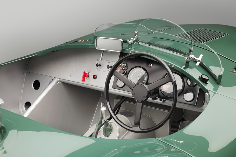 Jaguar Classic C-type Continuation Le Mans-Winning 70th Anniversary Concours of Elegance Unveiled Triple Weber 3D CAD Design Retro Build
