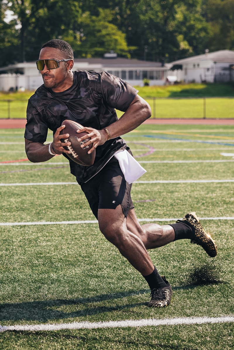 jalen hurts eastbay game train live interview shorts hoodies apparel tights shirts Philadelphia eagles qb quarterback interview conversation official release date info photos price store list buying guide