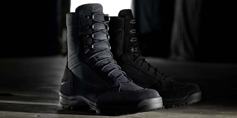 danner black combat boots