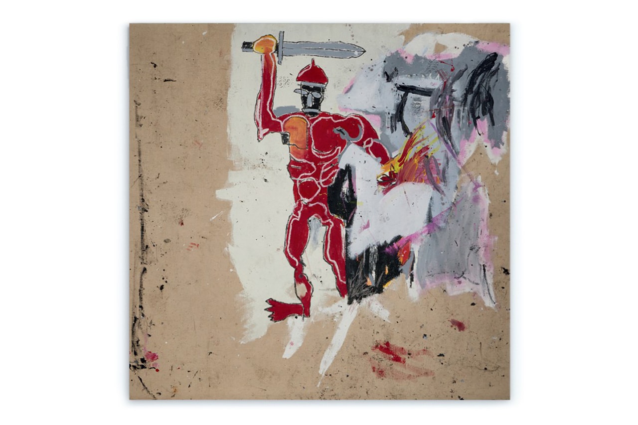 Jean-Michel Basquiat "Untitled (Red Warrior)" Sotheby's