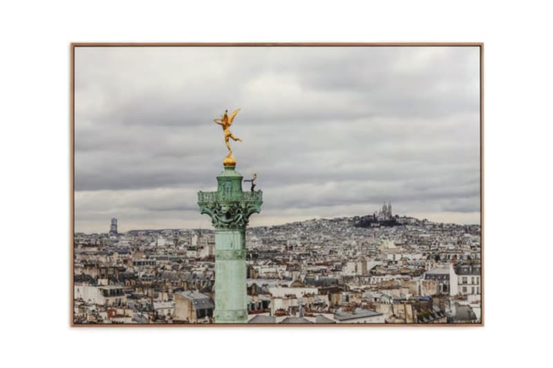 JR Countretemps october november perrotin tokyo solo exhibition unframed paris brand new hidden monumental scale inaccessible photo lovers of bastille couple bllerinas skyline graffiti louvre