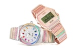 Judith Leiber Ices Out Iconic Timex Watches In Rainbow Swarovski Crystals