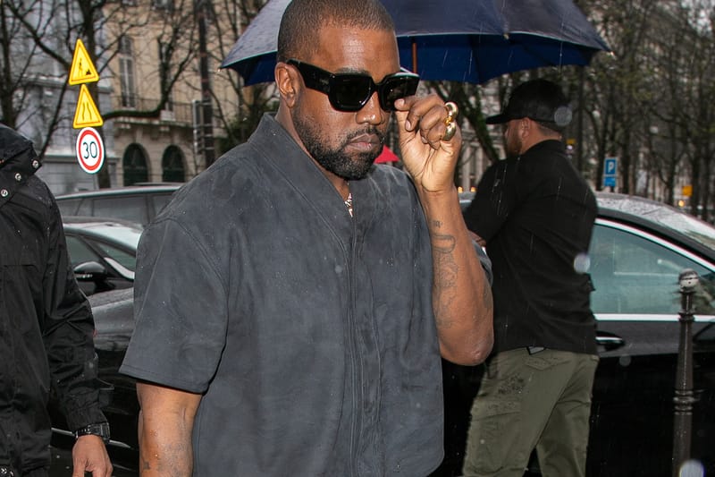 kanye west wearing nike 2021