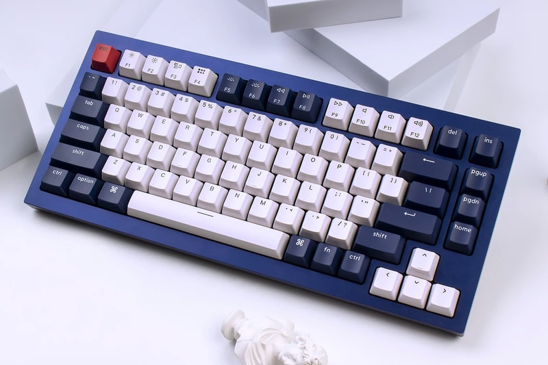 Keychron Introduces its Latest Q1 Mechanical Keyboard customization personalization ambitious top of the line setup 75% aluminum gatereon g phantom oem abs double-shot hot swappable type c to type c type a to c qmk via compatible rgb available now buy
