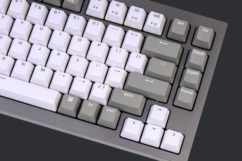Keychron Introduces its Latest Q1 Mechanical Keyboard customization personalization ambitious top of the line setup 75% aluminum gatereon g phantom oem abs double-shot hot swappable type c to type c type a to c qmk via compatible rgb available now buy