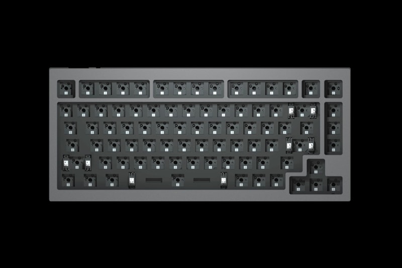 Keychron Introduces its Latest Q1 Mechanical Keyboard customization personalization ambitious top of the line setup 75% aluminum gatereon g phantom oem abs double-shot hot swappable type c to type c type a to c qmk via compatible rgb available now buy