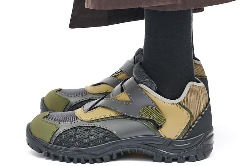 Kiko Kostadinov Harkman Shoes Fall Winter 2021 FW21 Carbon Black Sleet Mosstone Castlerock The Broken Arm Release Information Drop Date Runway Collection