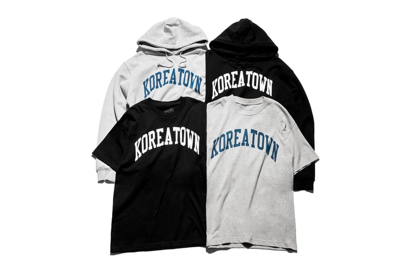 KOREATOWN Arch Logo Hoodie T-shirt Cap HBX Release Buy Price