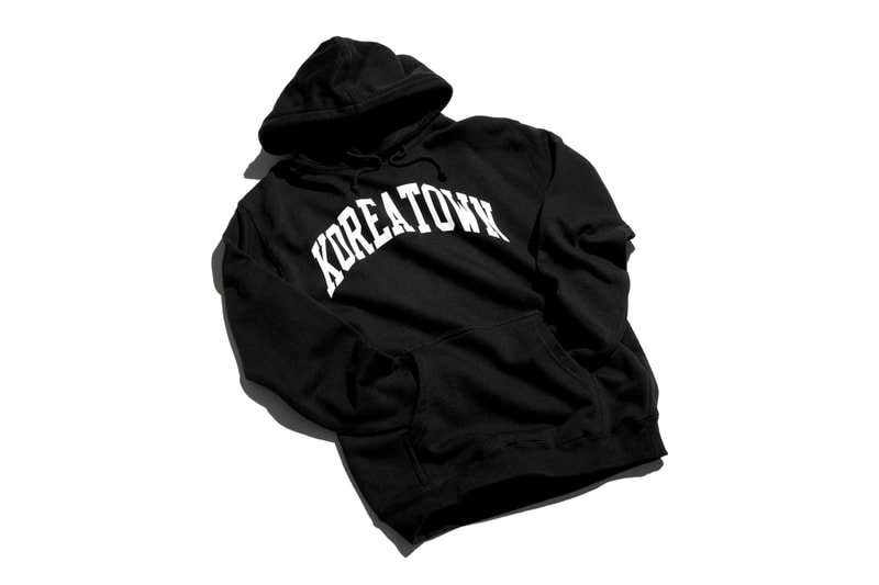 KOREATOWN Arch Logo Hoodie T-shirt Cap HBX Release Buy Price