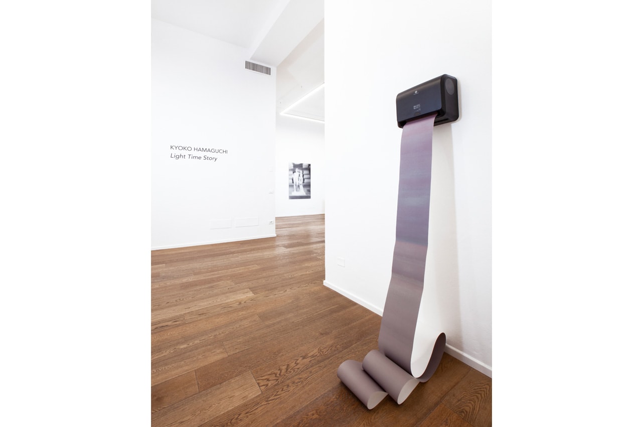 Kyoko Hamaguchi "Light Time Story" F2T Gallery Milan
