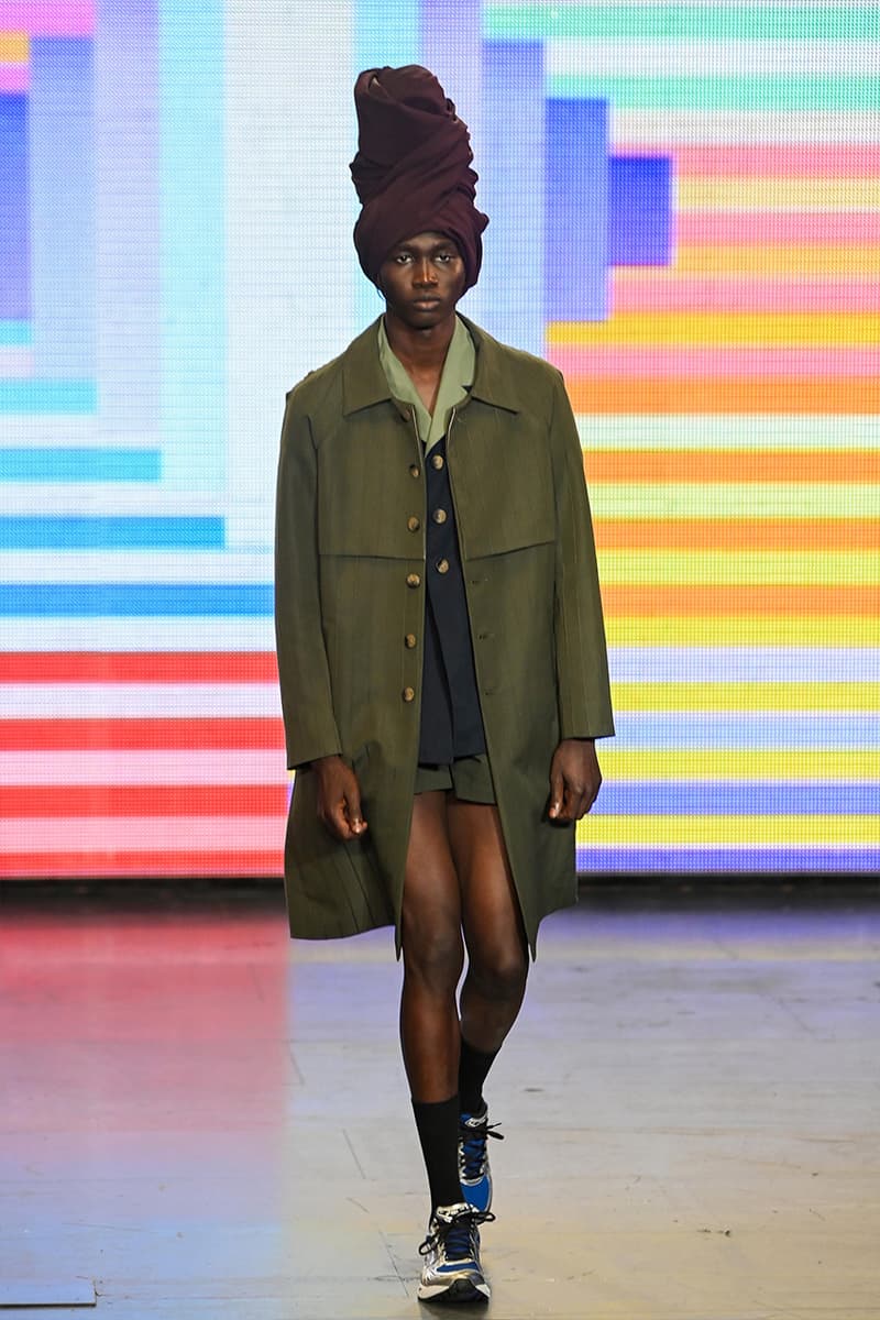 Labrum SS22 "The Sound of Movement" Presentation London Fashion Week African west culture