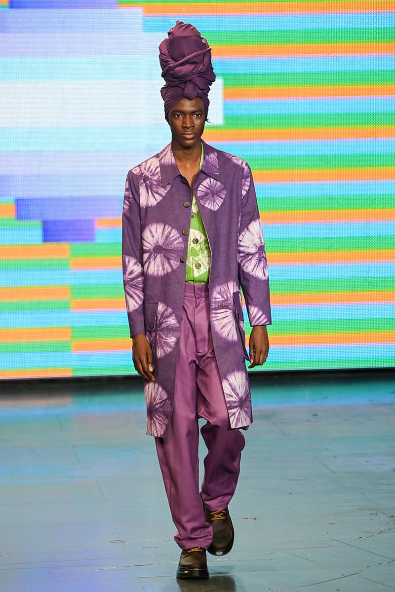 Labrum SS22 "The Sound of Movement" Presentation London Fashion Week African west culture 