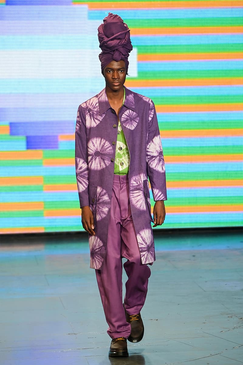 Labrum SS22 "The Sound of Movement" Presentation London Fashion Week African west culture