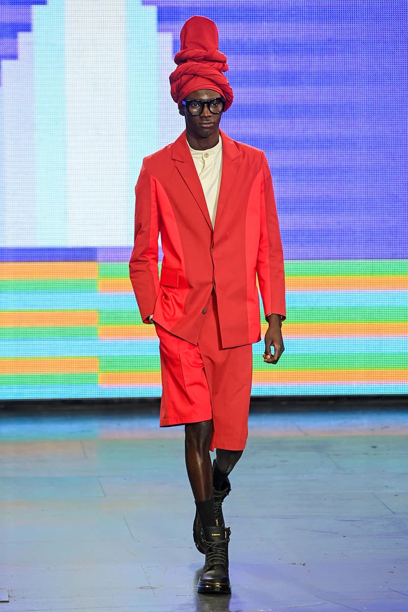 Labrum SS22 "The Sound of Movement" Presentation London Fashion Week African west culture