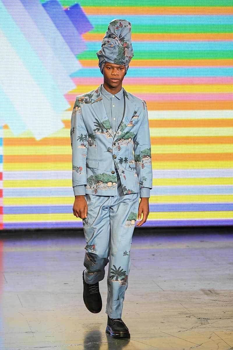 Labrum SS22 "The Sound of Movement" Presentation London Fashion Week African west culture
