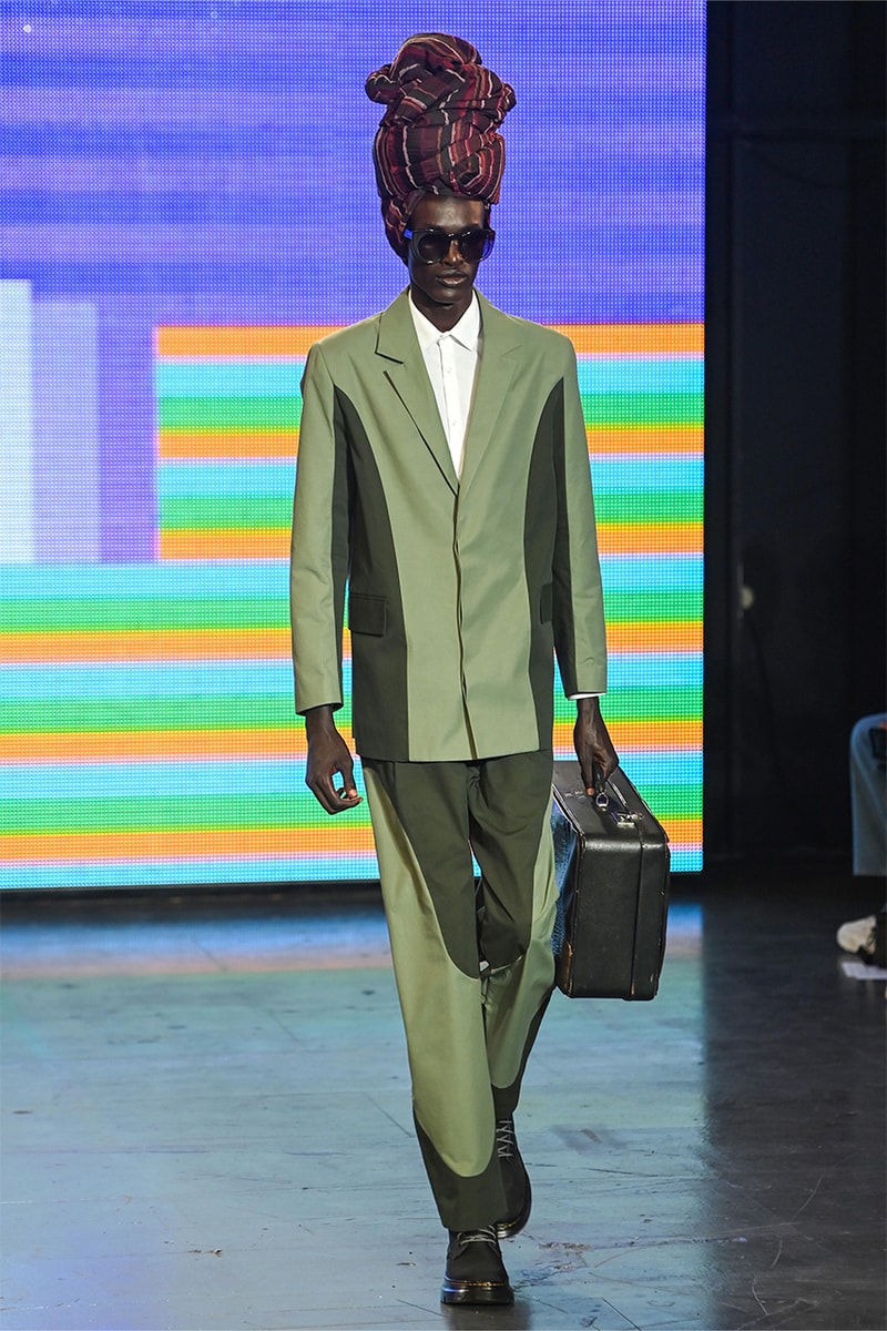 Labrum SS22 "The Sound of Movement" Presentation London Fashion Week African west culture 