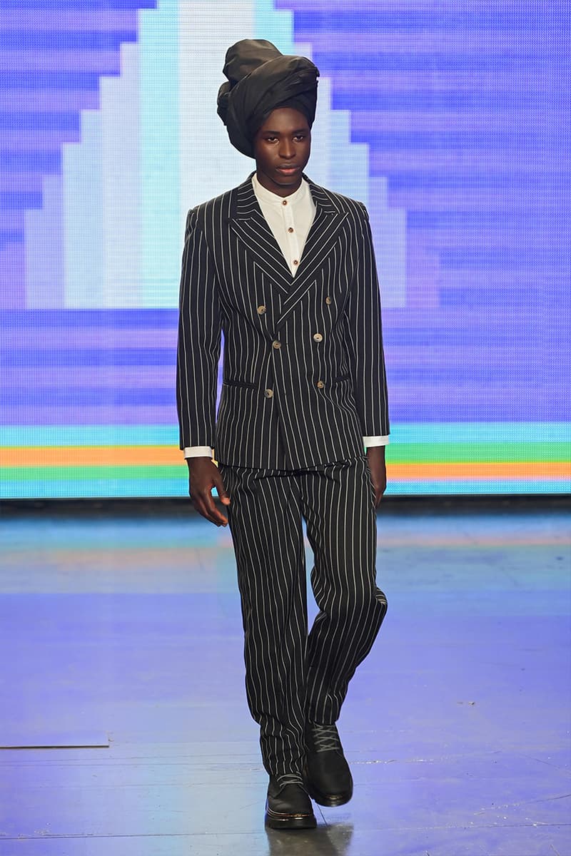 Labrum SS22 "The Sound of Movement" Presentation London Fashion Week African west culture