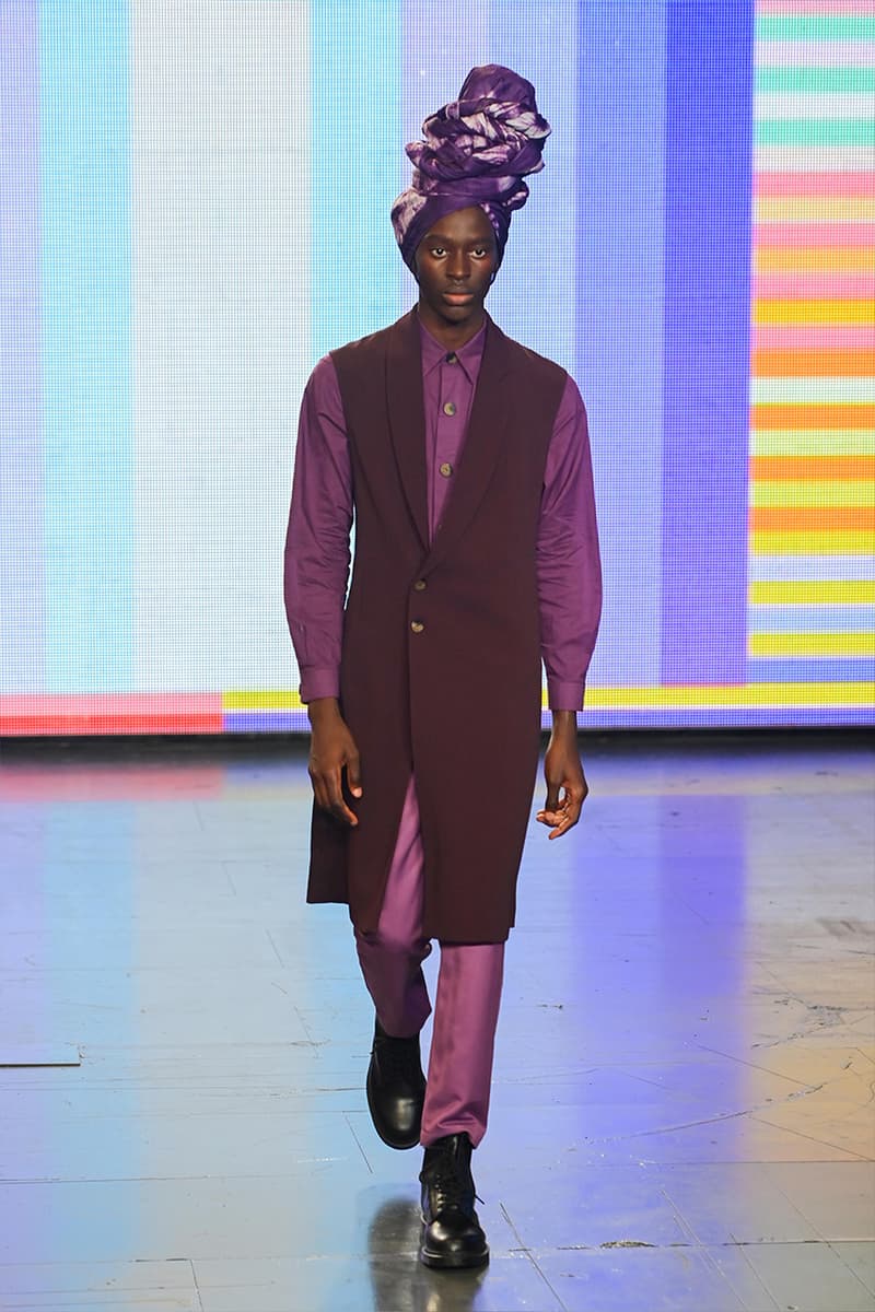 Labrum SS22 "The Sound of Movement" Presentation London Fashion Week African west culture 