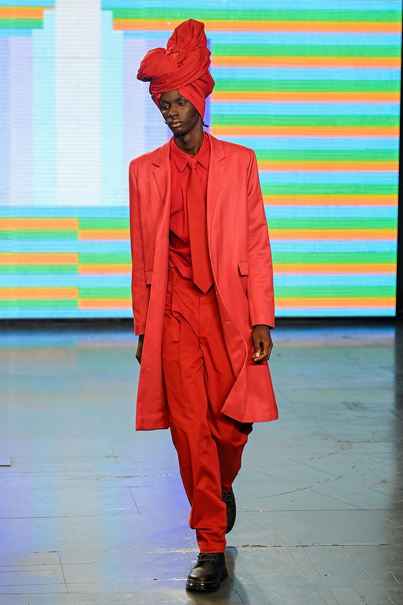 Labrum SS22 "The Sound of Movement" Presentation London Fashion Week African west culture 