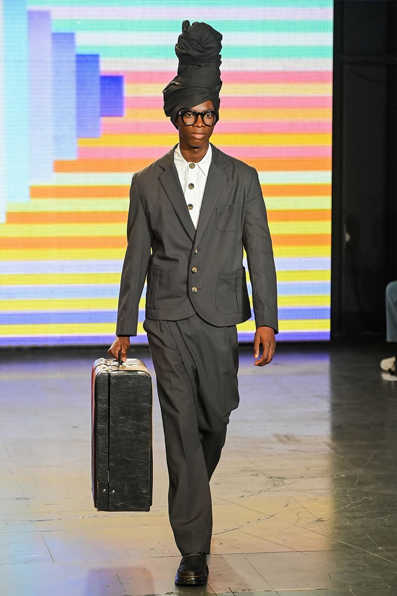 Labrum SS22 "The Sound of Movement" Presentation London Fashion Week African west culture