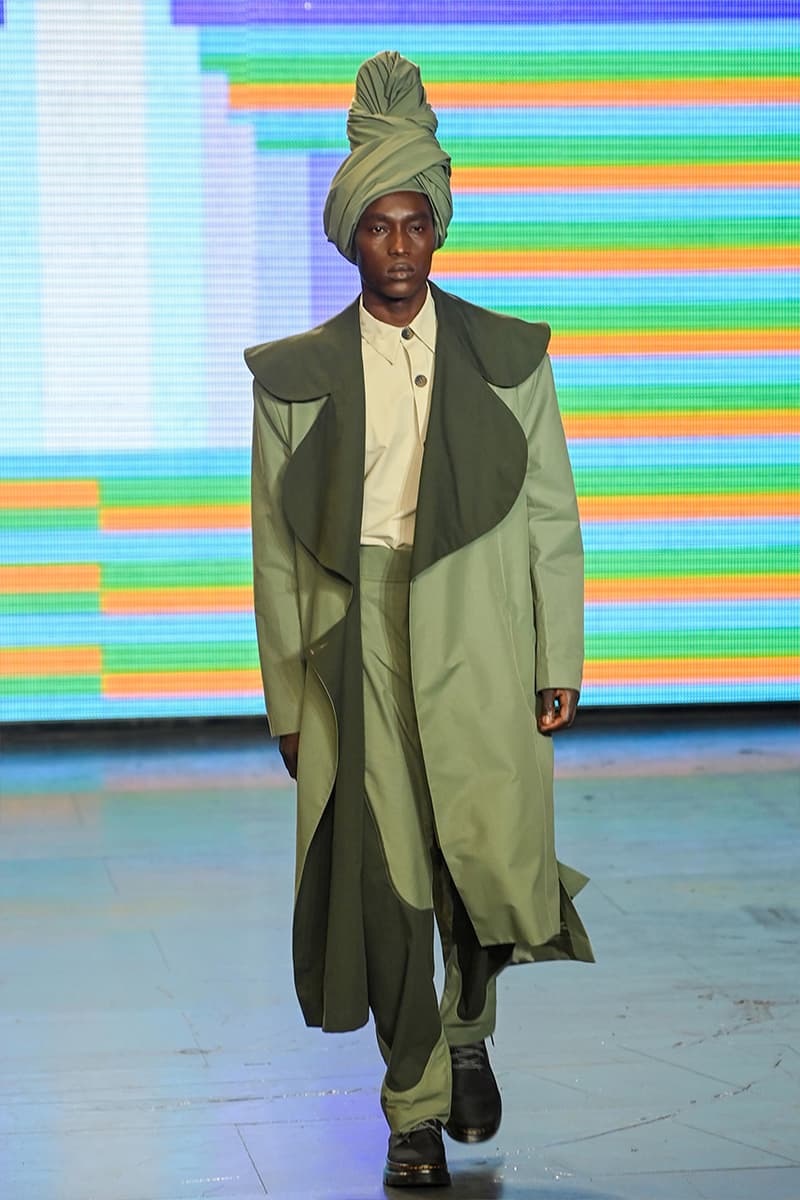 Labrum SS22 "The Sound of Movement" Presentation London Fashion Week African west culture