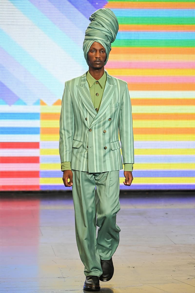 Labrum SS22 "The Sound of Movement" Presentation London Fashion Week African west culture