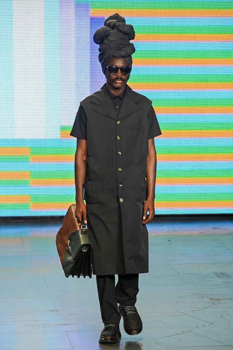 Labrum SS22 "The Sound of Movement" Presentation London Fashion Week African west culture 