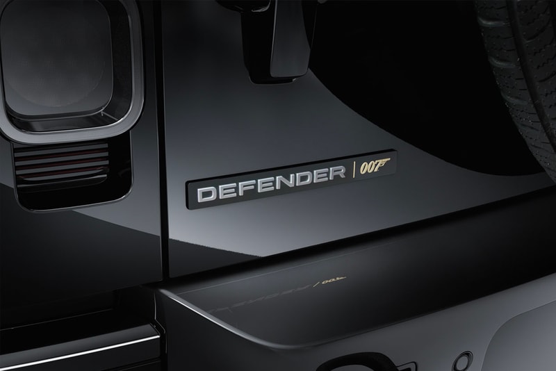 Land Rover Releases Stealthy 007 'No Time To Die' Inspired Defender SUV