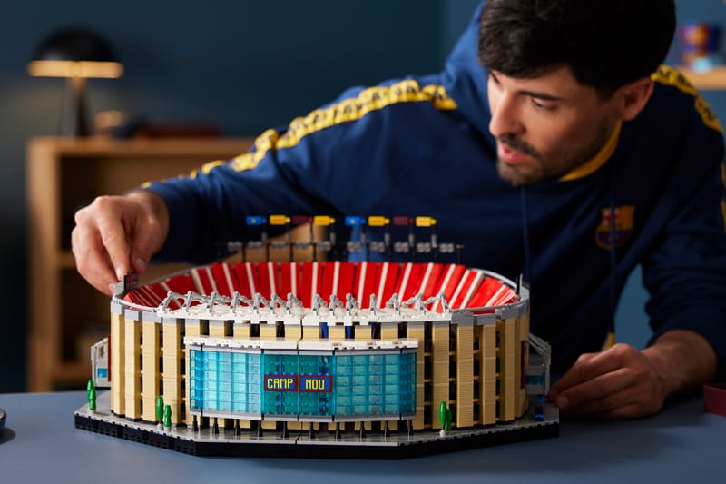 lego football stadium nou camp