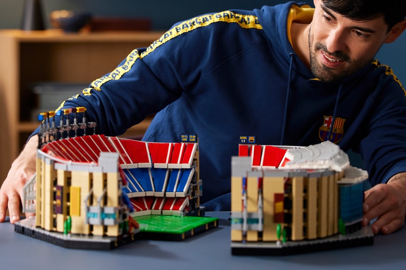 Lego® Custom Instructions Camp Nou stadium