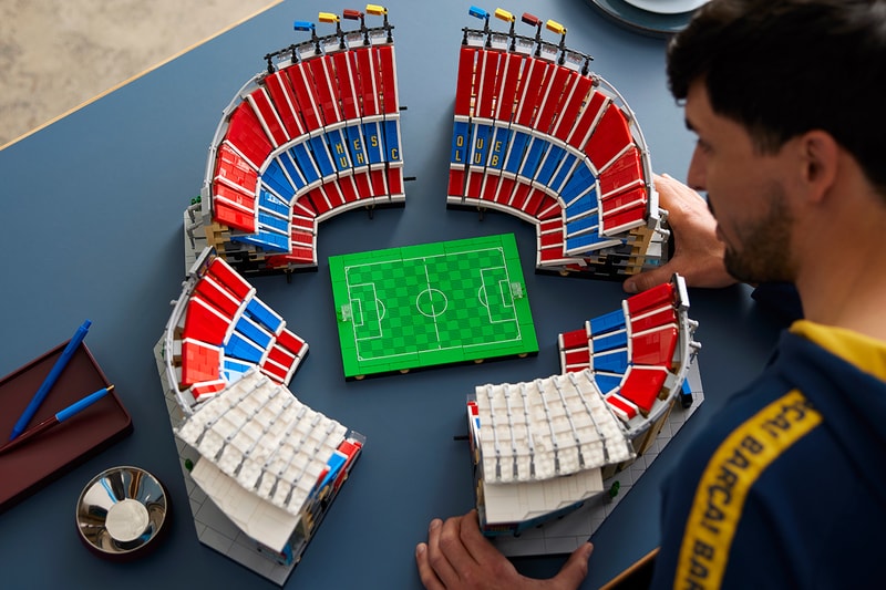 LEGO Camp Nou FC Barcelona Set football soccer sports minifugures toys 