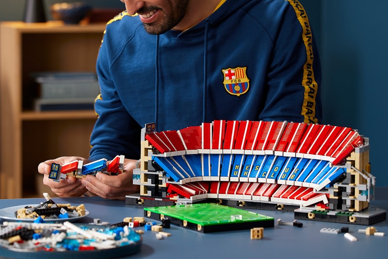 LEGO Camp Nou FC Barcelona Set football soccer sports minifugures toys 