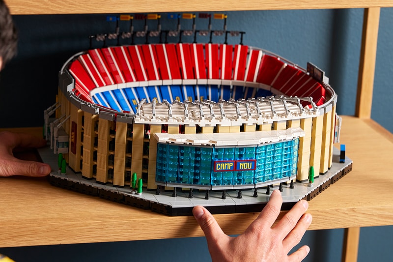 LEGO Camp Nou FC Barcelona Set football soccer sports minifugures toys 
