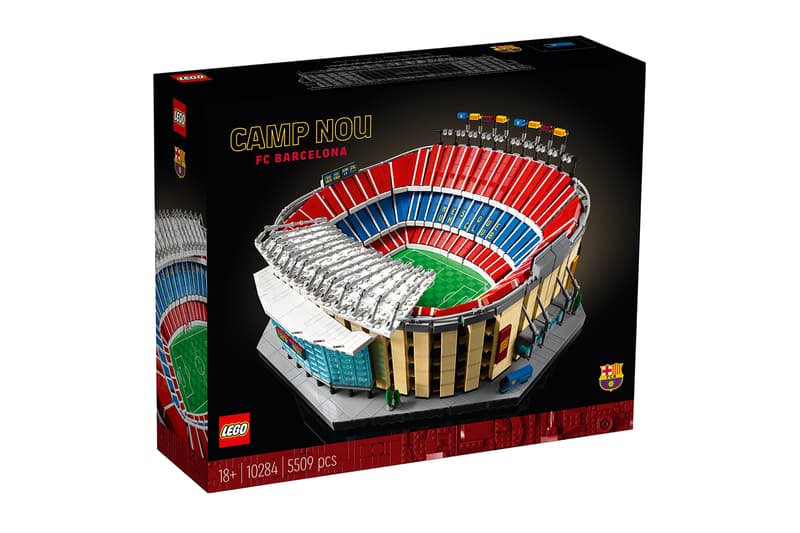 LEGO Camp Nou FC Barcelona Set football soccer sports minifugures toys