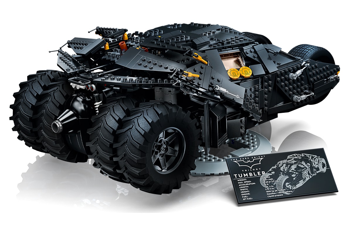 LEGO Is Bringing Back Its Batman Batmobile Tumbler toys DC comics buildable replica vehicle christopher nolan films batman joker ben affleck superheroes
