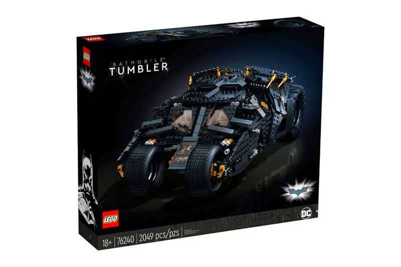 LEGO Is Bringing Back Its Batman Batmobile Tumbler toys DC comics buildable replica vehicle christopher nolan films batman joker ben affleck superheroes