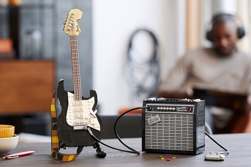 LEGO Introduces Fender Stratocaster Electric Guitar Set LEGO Ideas Music to Our Ears competition