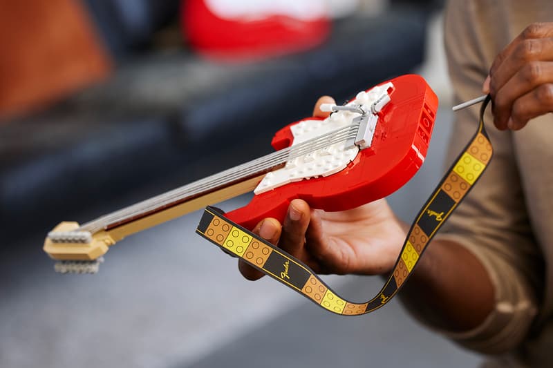 LEGO Introduces Fender Stratocaster Electric Guitar Set LEGO Ideas Music to Our Ears competition