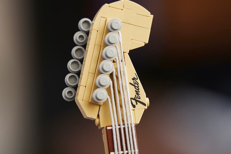 LEGO Introduces Fender Stratocaster Electric Guitar Set LEGO Ideas Music to Our Ears competition