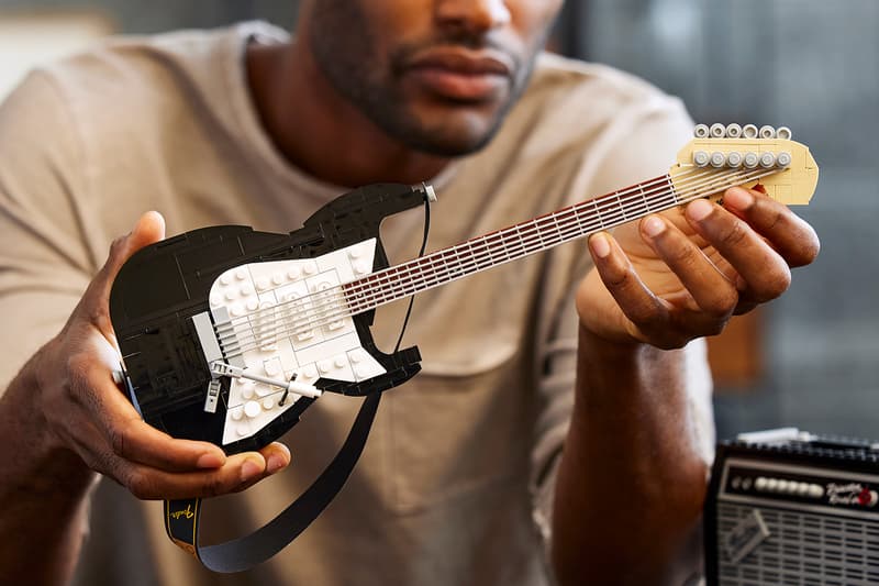 LEGO Introduces Fender Stratocaster Electric Guitar Set LEGO Ideas Music to Our Ears competition