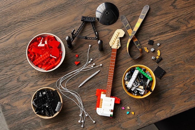 LEGO Introduces Fender Stratocaster Electric Guitar Set LEGO Ideas Music to Our Ears competition