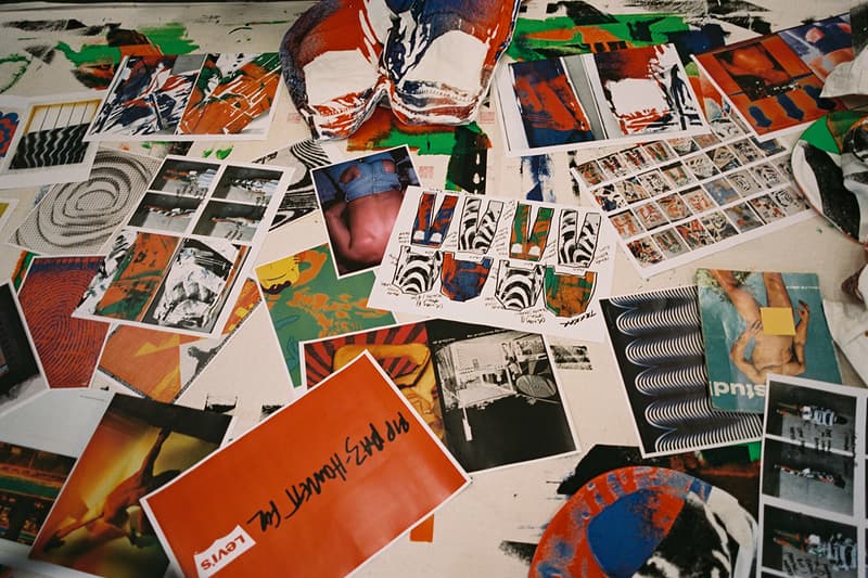 levis central saint martins denim jeans jacket Charlie Constantinou juntae kim Pip Paz-Howlett details