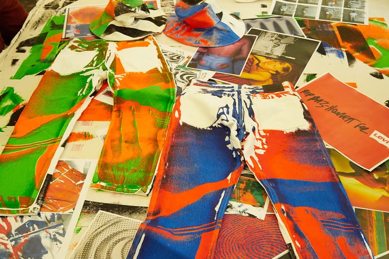 levis central saint martins denim jeans jacket Charlie Constantinou juntae kim Pip Paz-Howlett details