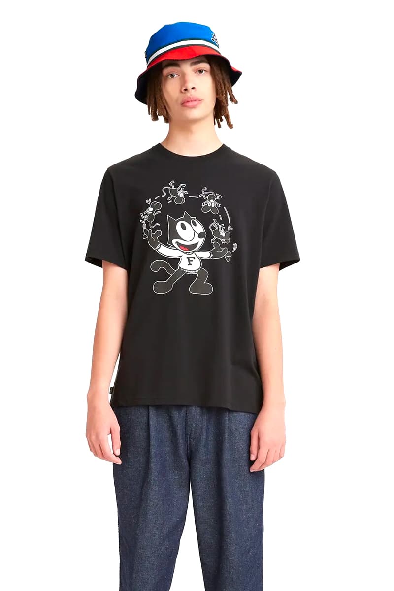 Levi's felix the cat 1919 short film feline follies pop icon nine lives mascot WWII strike fighter squadron sodas comic collegiate staples vintage inspired varsity cartoon release info