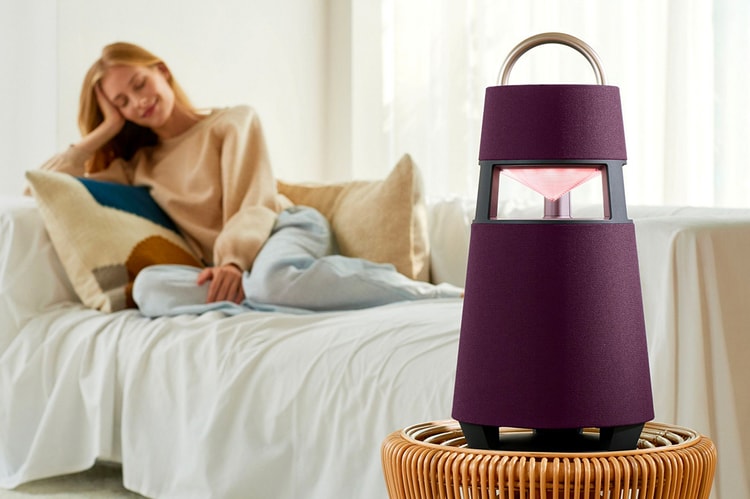 LG's New XBoom 360 Lantern Speaker Emits Mood Lighting