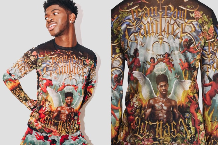 Lil Nas X and Jean Paul Gaultier Release Colorful ‘Montero’ Mesh Top