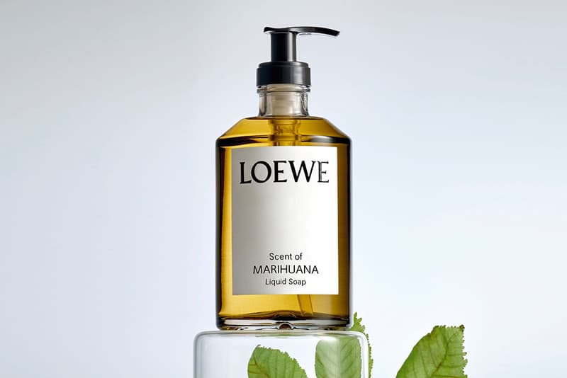 Loewe Home Scent Collection Liquid Bar Soap Release Liquorice Oregano Scent of Marihuana