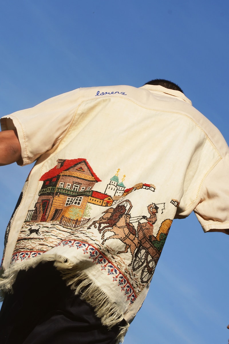 lorenz "Recraft Studio" Capsule Collection Info where to buy when does it drop shirts 